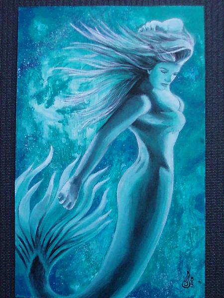 Tattoos - Blue Mermaid - 62446